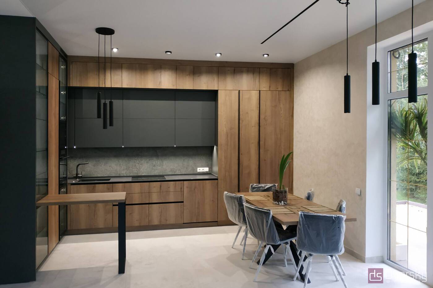 П - образные кухни Кухня Bravery - Фото № 1