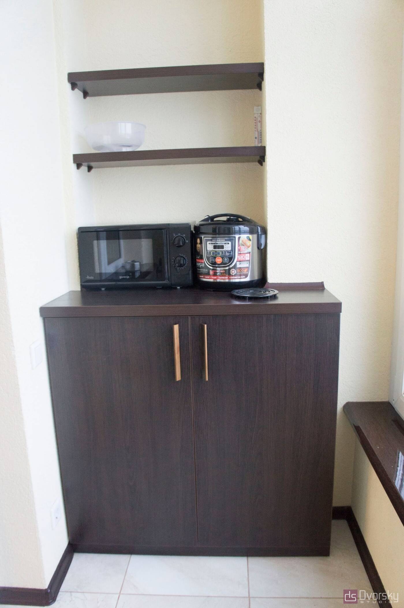 Меблі на балкон Тумба з полками для балкона - Фото № 4