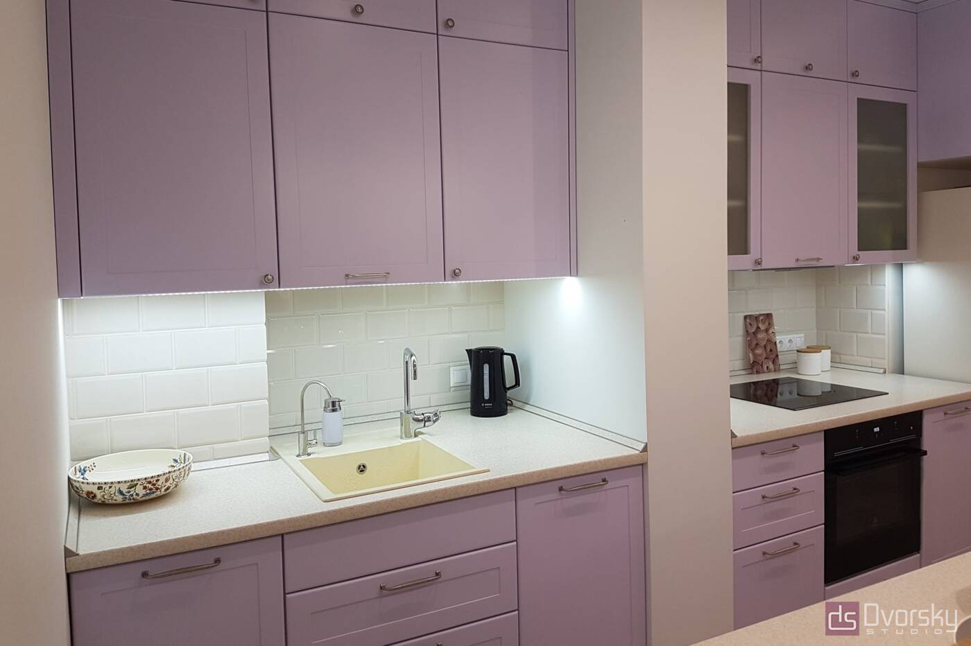 Островные кухни Кухня с глубокими модулями - Фото № 3