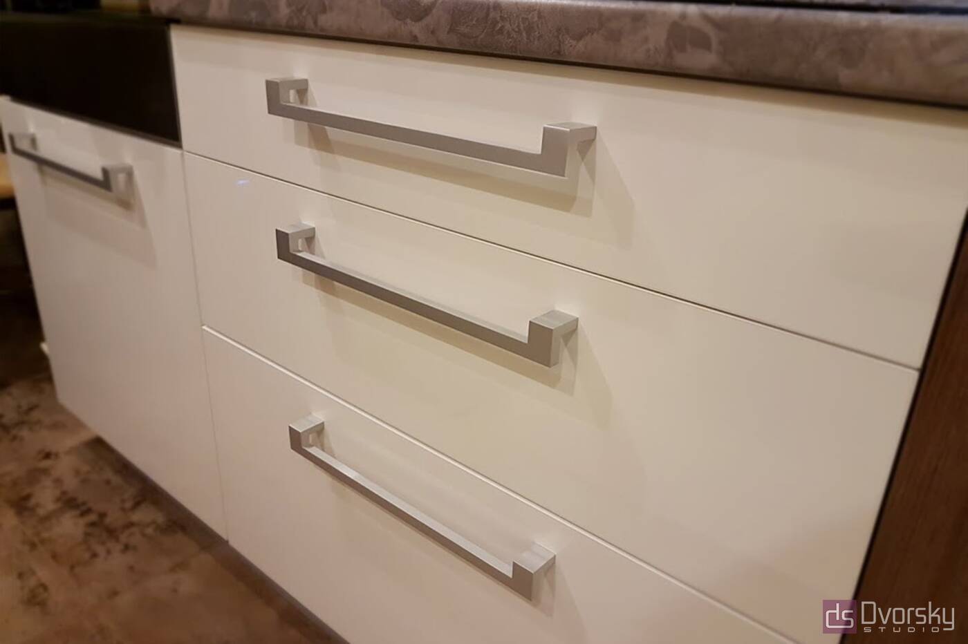 Прямые кухни Кухня в марокканском стиле - Фото № 2