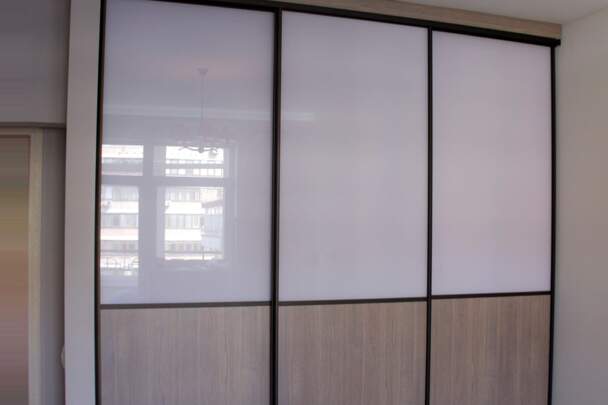 Шафа купе дсп і скло